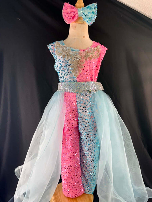 2/4-3/5 Pink and Blue Tog FF