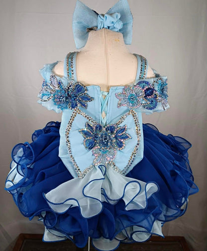 *6-12 mo Miss Blue Belle Gemics