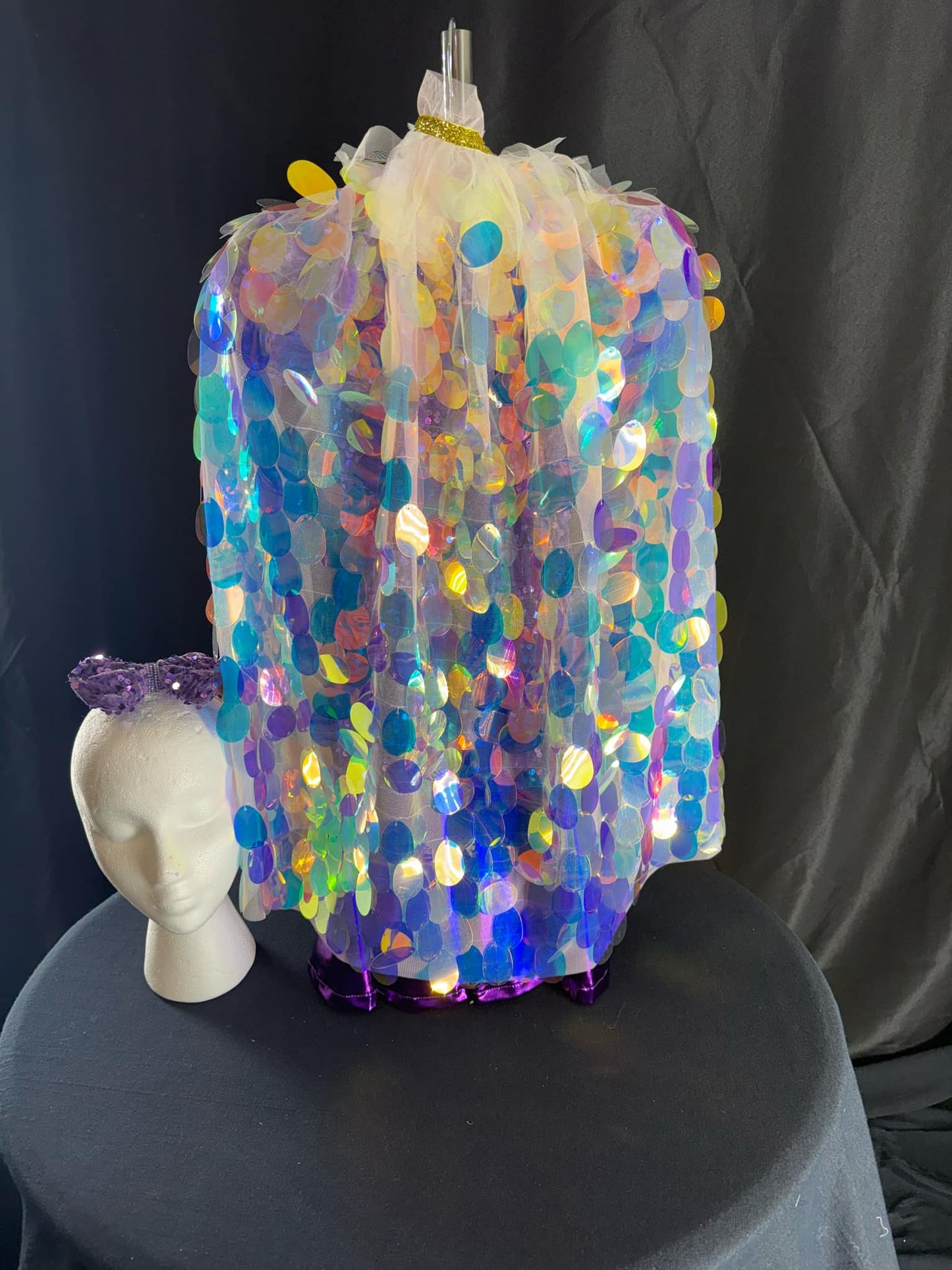 *3-6 Months - Mermaid Dreams OOC/FF in Purple and Turquoise