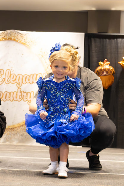 18/3 Slim 4 Royal Blue Luna "Blue Butterfly"