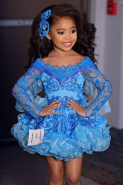 4/6 Bombshell Sapphire by Cinderella Fashions