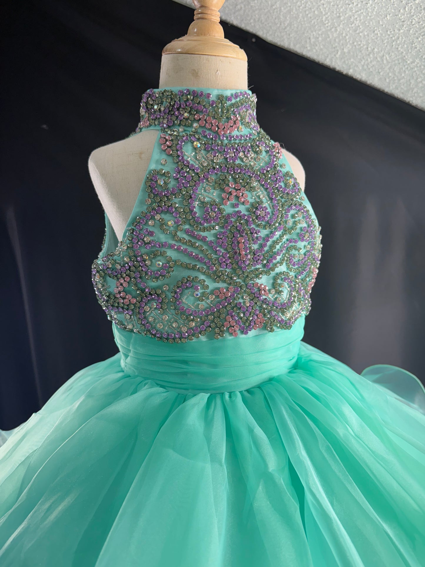 Ballgown - size 3 - azalea mist