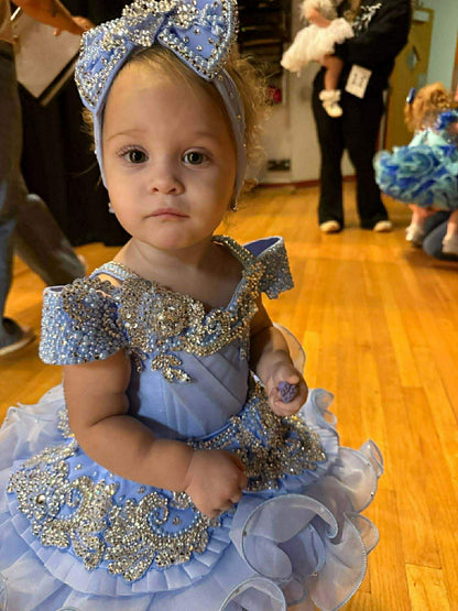 *9-12 Month Periwinkle Perfection By Connie Hobson