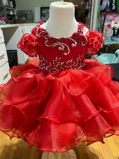 18/3 Red Hot Royalty by Sandra Parker