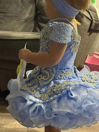 *9-12 Month Periwinkle Perfection By Connie Hobson