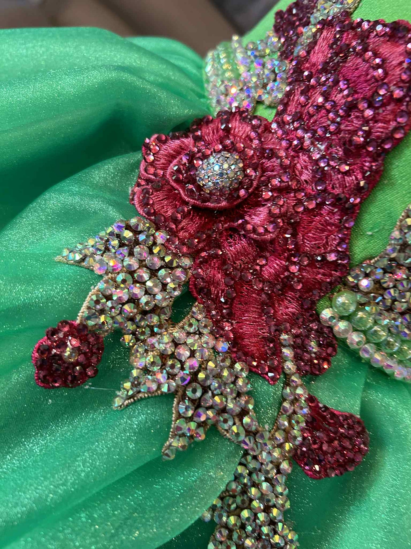 2/3 Green Cris Carpenter Dress