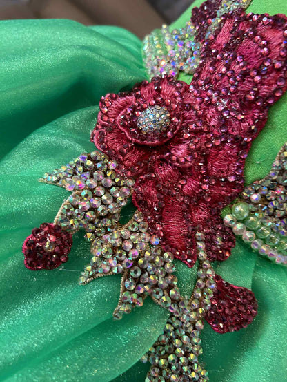 2/3 Green Cris Carpenter Dress