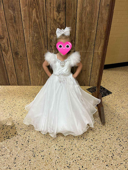 Ballgown - size 4 - glitzy Belle