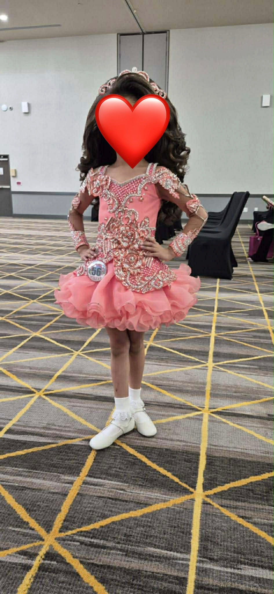 3/5 slim 6 Peachy Keen Mega Glitz By Connie Hobson