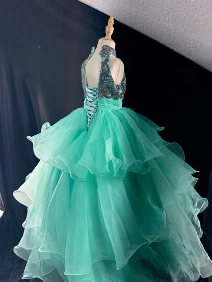 Ballgown - size 3 - azalea mist