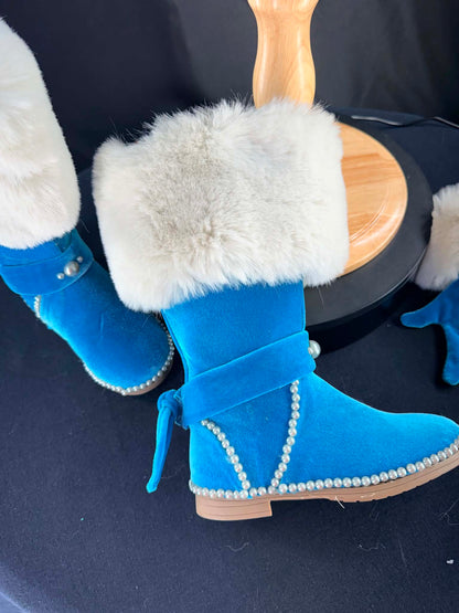 3/5 Turquoise Winter Wear By Luna Amori