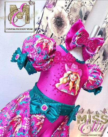 12/2 slim 3 Barbies Wild West By Miss Ellz