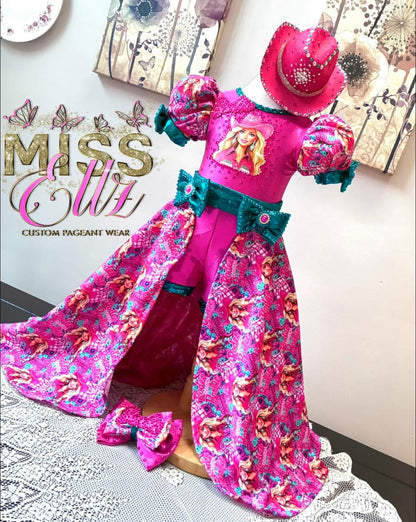 12/2 slim 3 Barbies Wild West By Miss Ellz