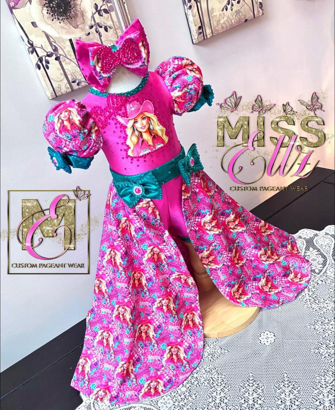 12/2 slim 3 Barbies Wild West By Miss Ellz