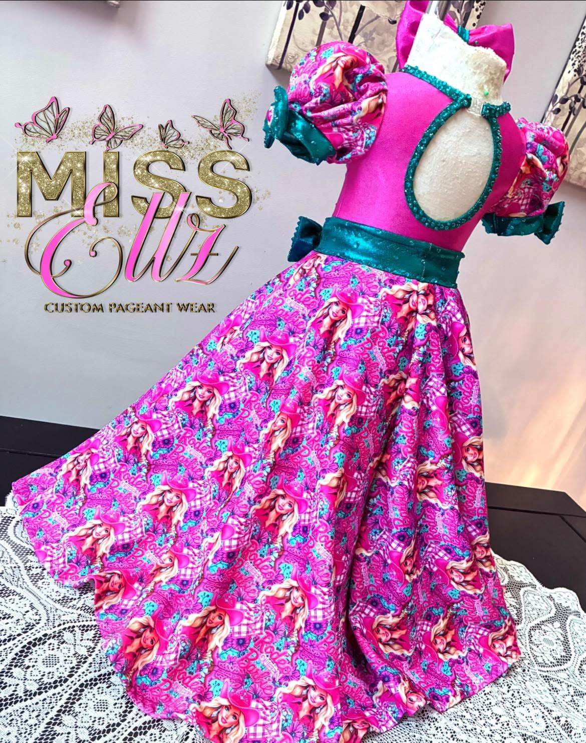12/2 slim 3 Barbies Wild West By Miss Ellz