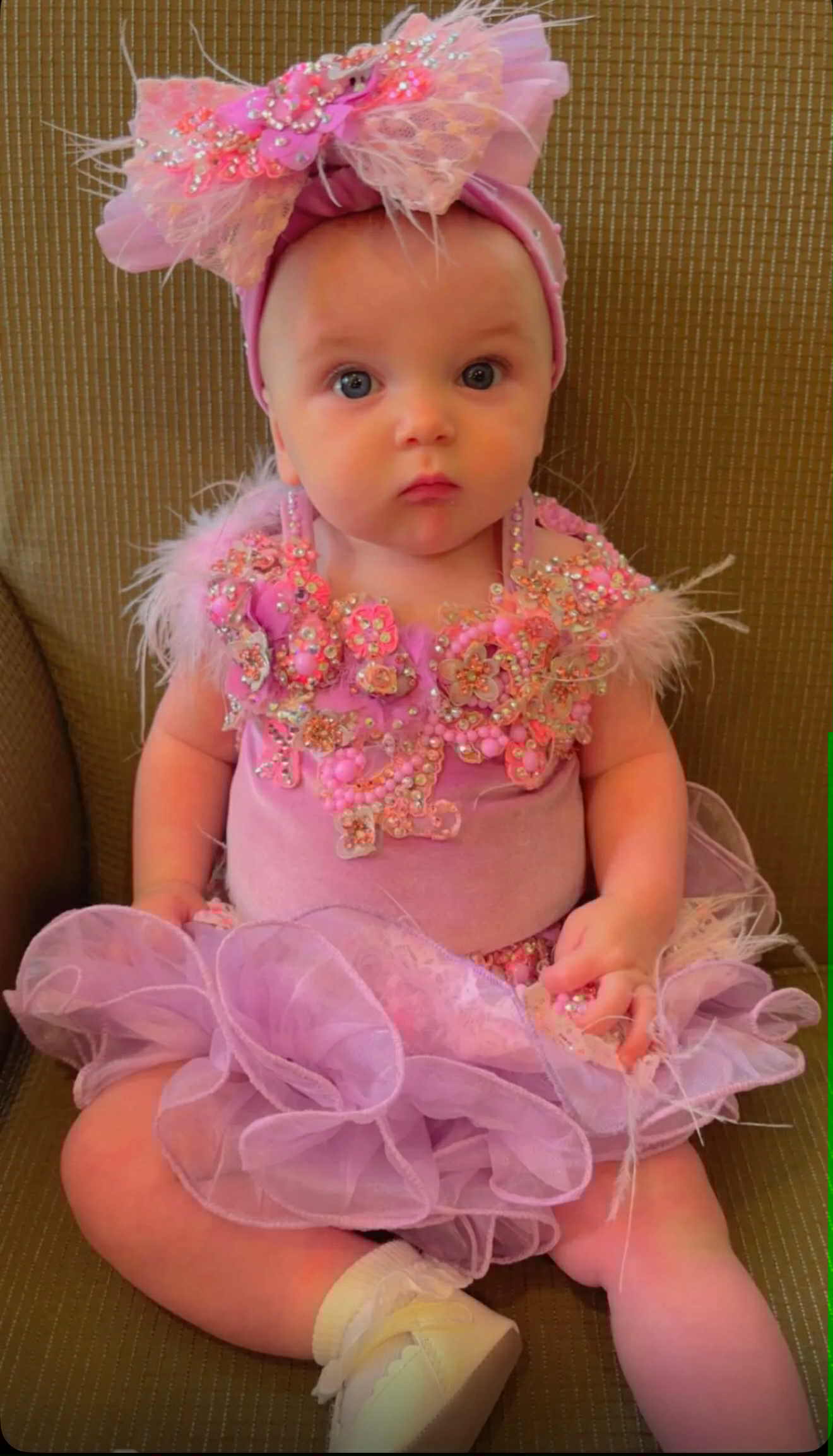 *3-9 Months - Purple Feather Shuggy