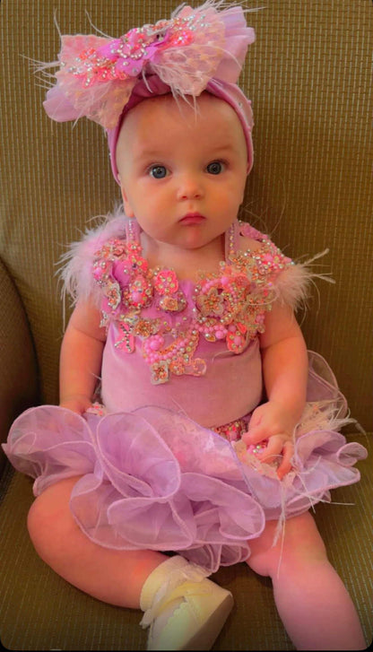 *3-9 Months - Purple Feather Shuggy