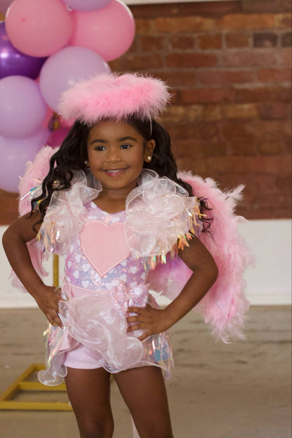 18/3 Angel Hearts OOC in baby Pink and sparkles