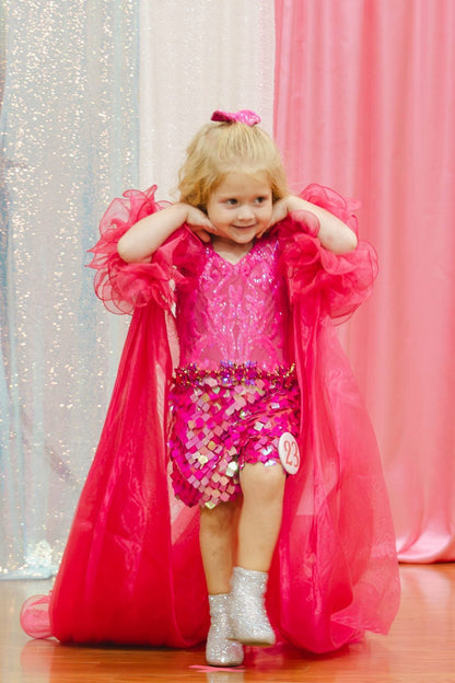 4/6 Dazzling Pink Fun Fashion by Parisian Bridal - Tia