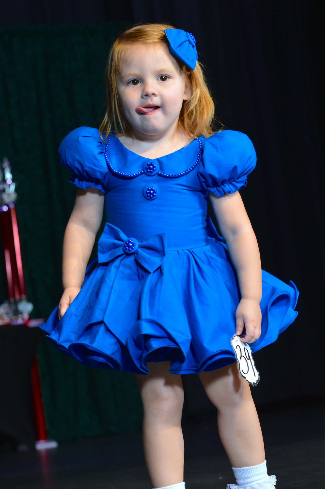 18/3 Royal Blue Sapphire Natural Dress