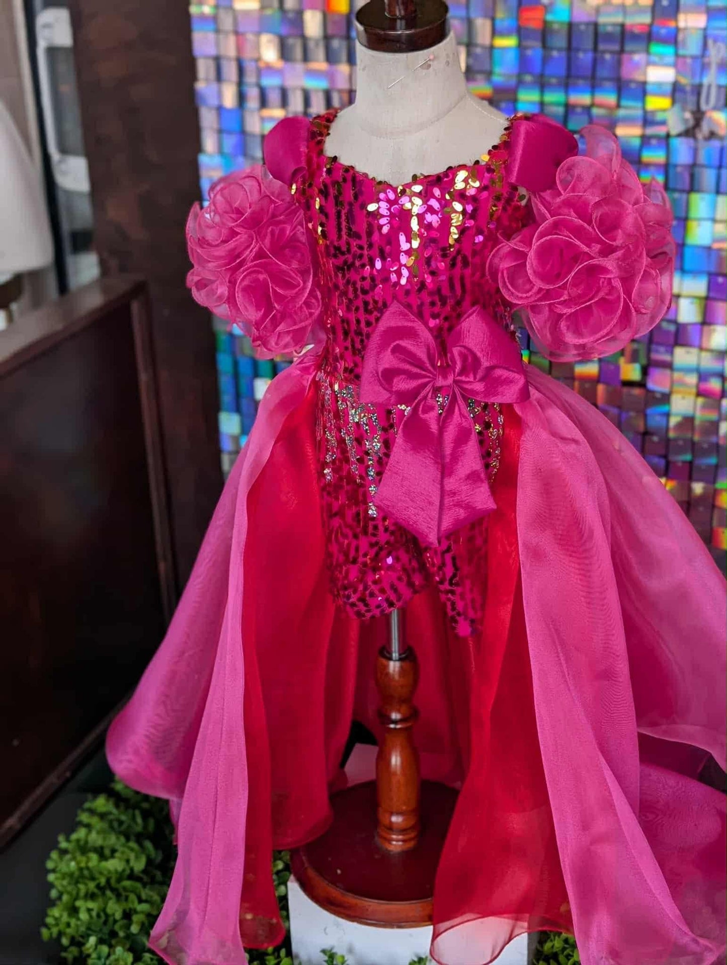 2/4 Pretty in Pink FF by Parisian Bridal