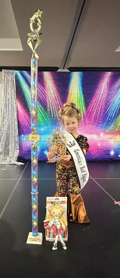 4T Rockin Robin - Rock Star with Black and Gold and Chocolate