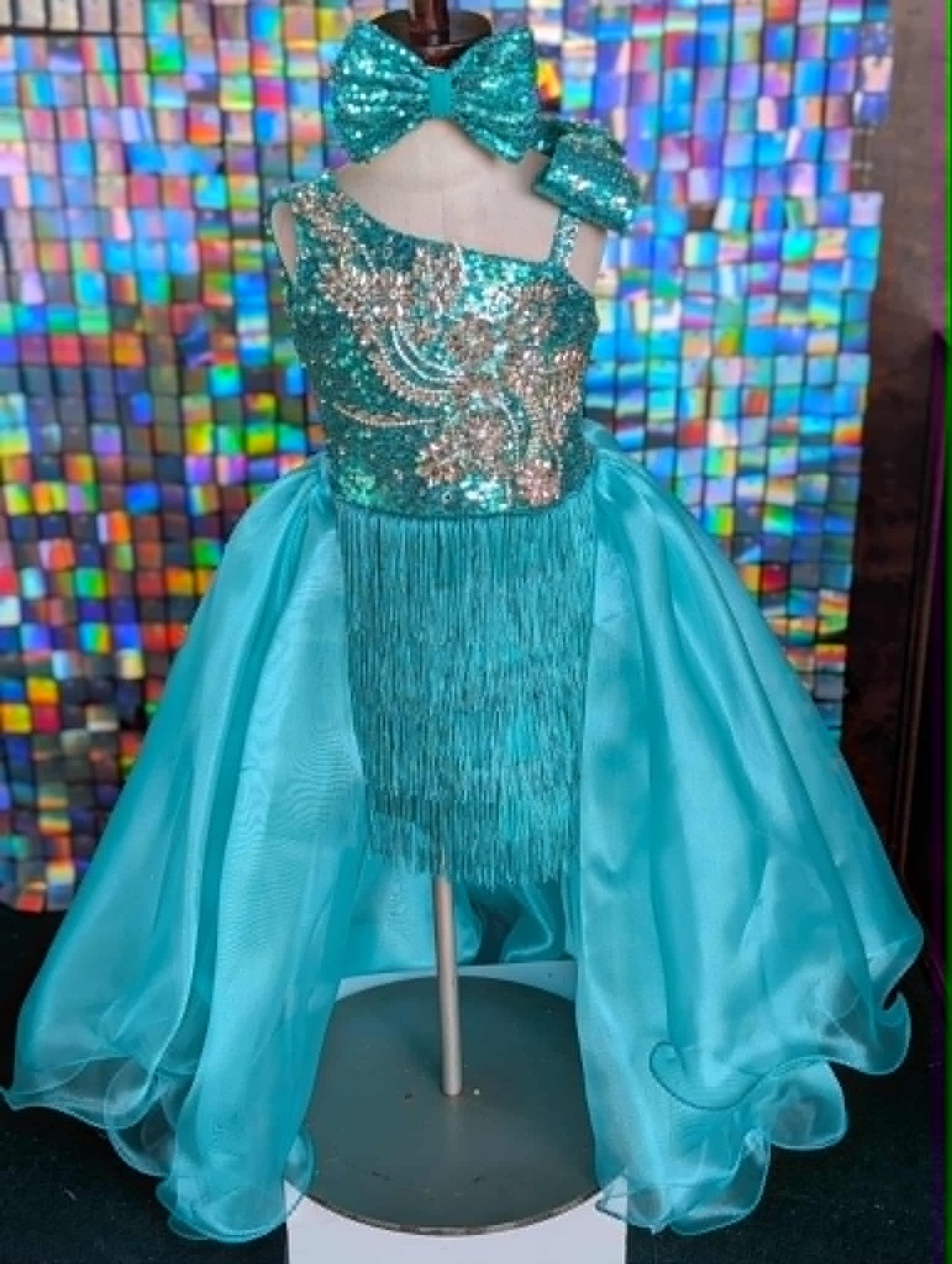 12/2-18/3 Seafoam Diamond By Parisian Bridal