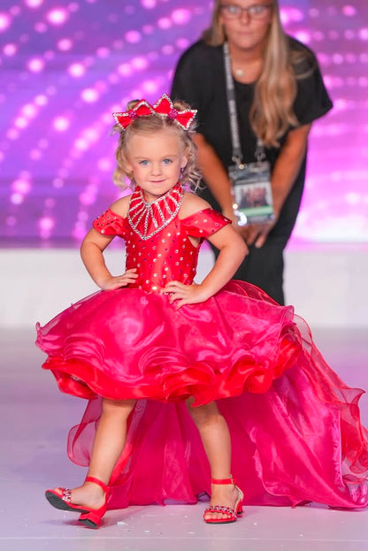 3/5 Red Radiance FF By Parisian Bridal