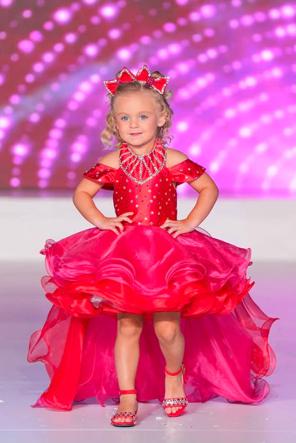 3/5 Red Radiance FF By Parisian Bridal
