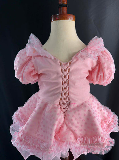 18/3 Soft Pink Hearts Dress by Parisian Bridal
