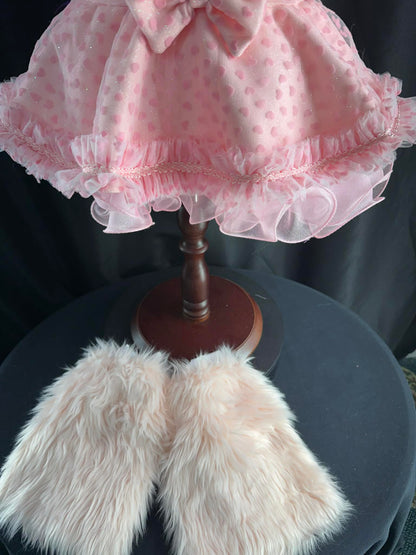 18/3 Soft Pink Hearts Dress by Parisian Bridal