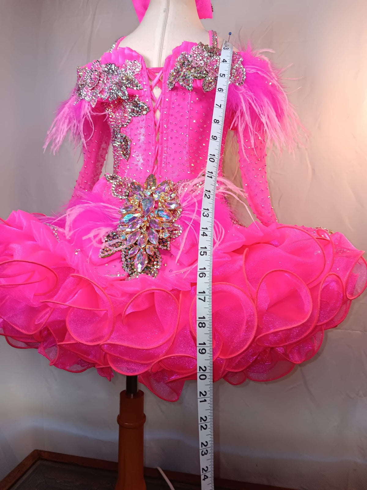 3/5 Mega Glitz Gemics in Hot Pink
