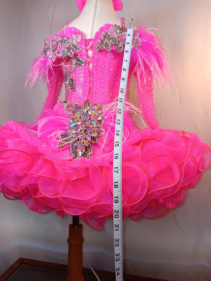 3/5 Mega Glitz Gemics in Hot Pink