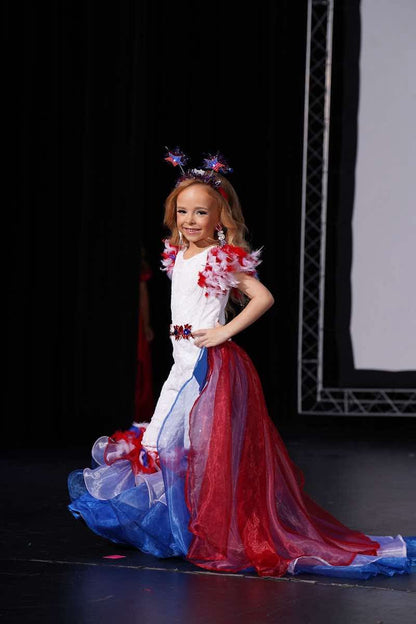 4/6 Red white and Blue Patriotic Fun Fashion Wear