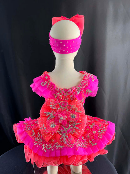 *6-12 ELECTRIC PINK SHUGGY
