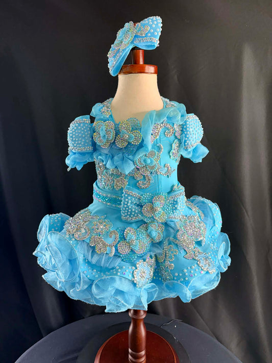 12/2-18/3 Mega Gltz Turquoise Shuggy