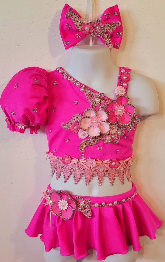 2-3T Hot Pink Swim
