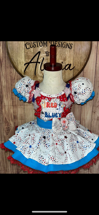 12/2 Red White and Bluey