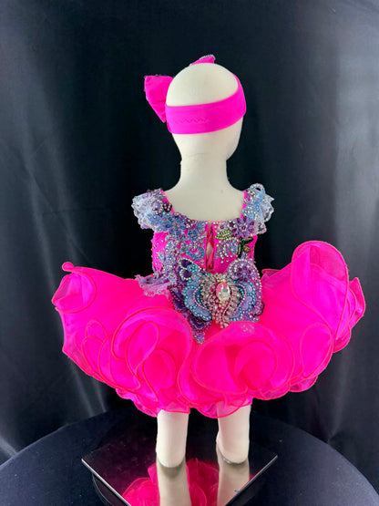*6-12 month Hot Pink Baby By Gemics