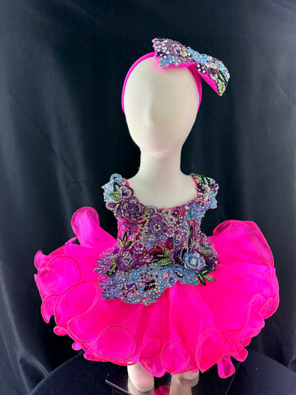 *6-12 month Hot Pink Baby By Gemics