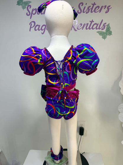 3/5 Confetti Crush Mega Glitz Swim