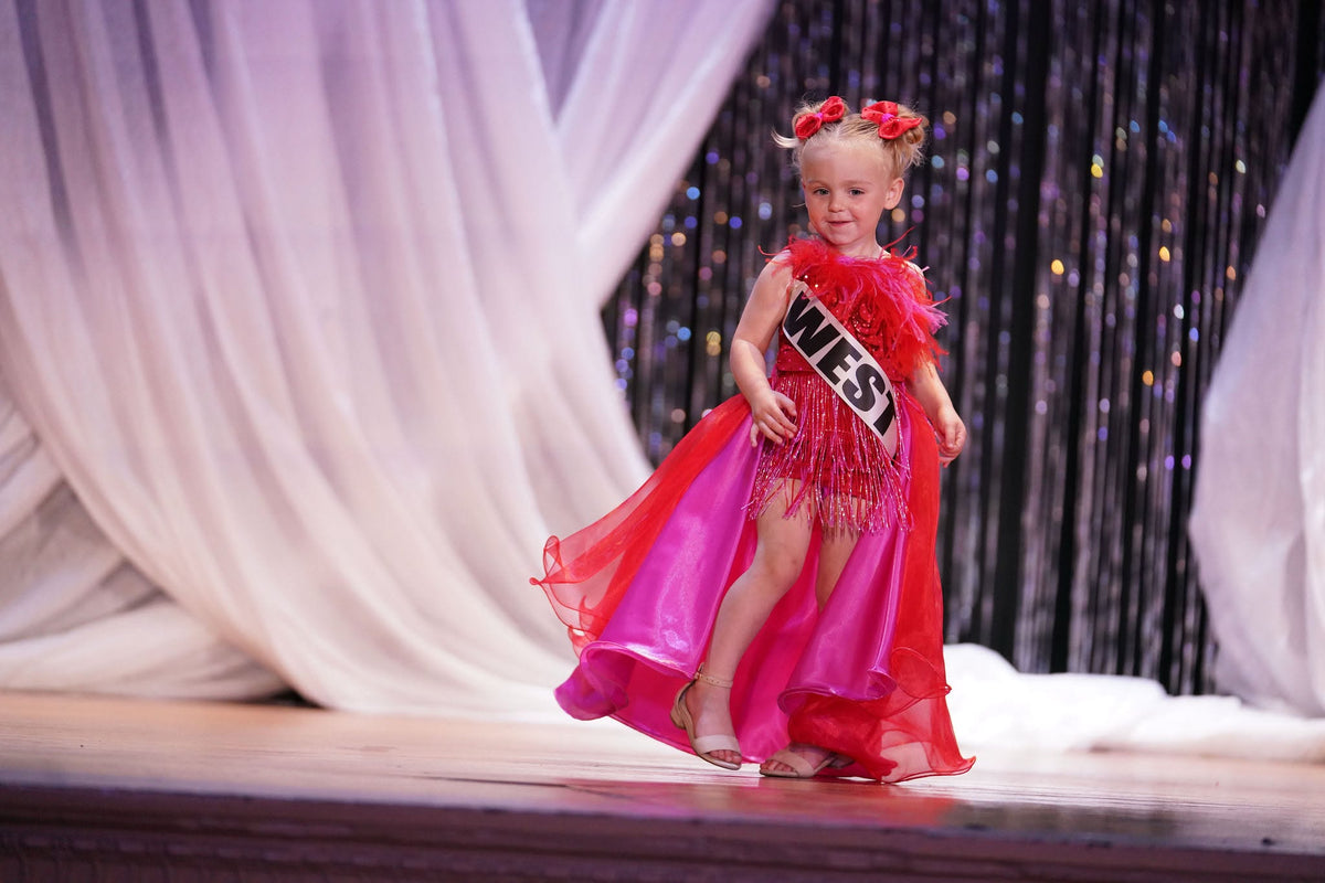 18/3 Red Red Beaded Fun Fashion by Parisian Bridal