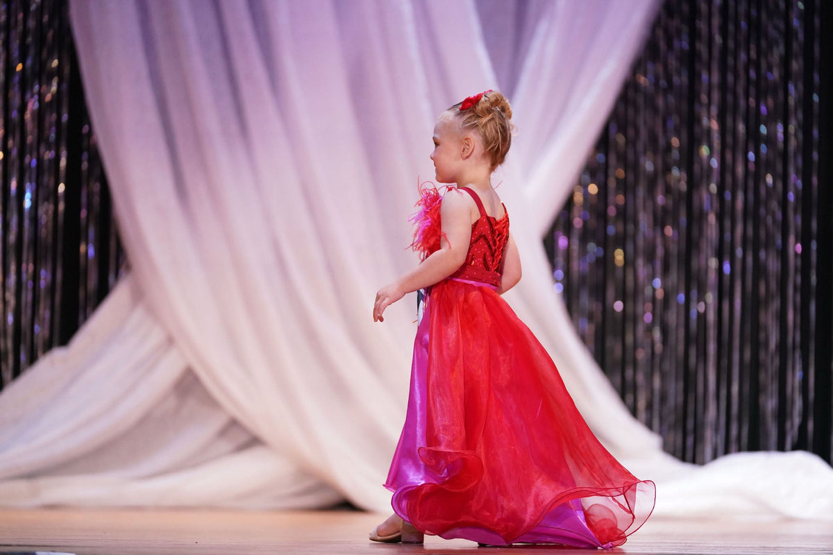 18/3 Red Red Beaded Fun Fashion by Parisian Bridal