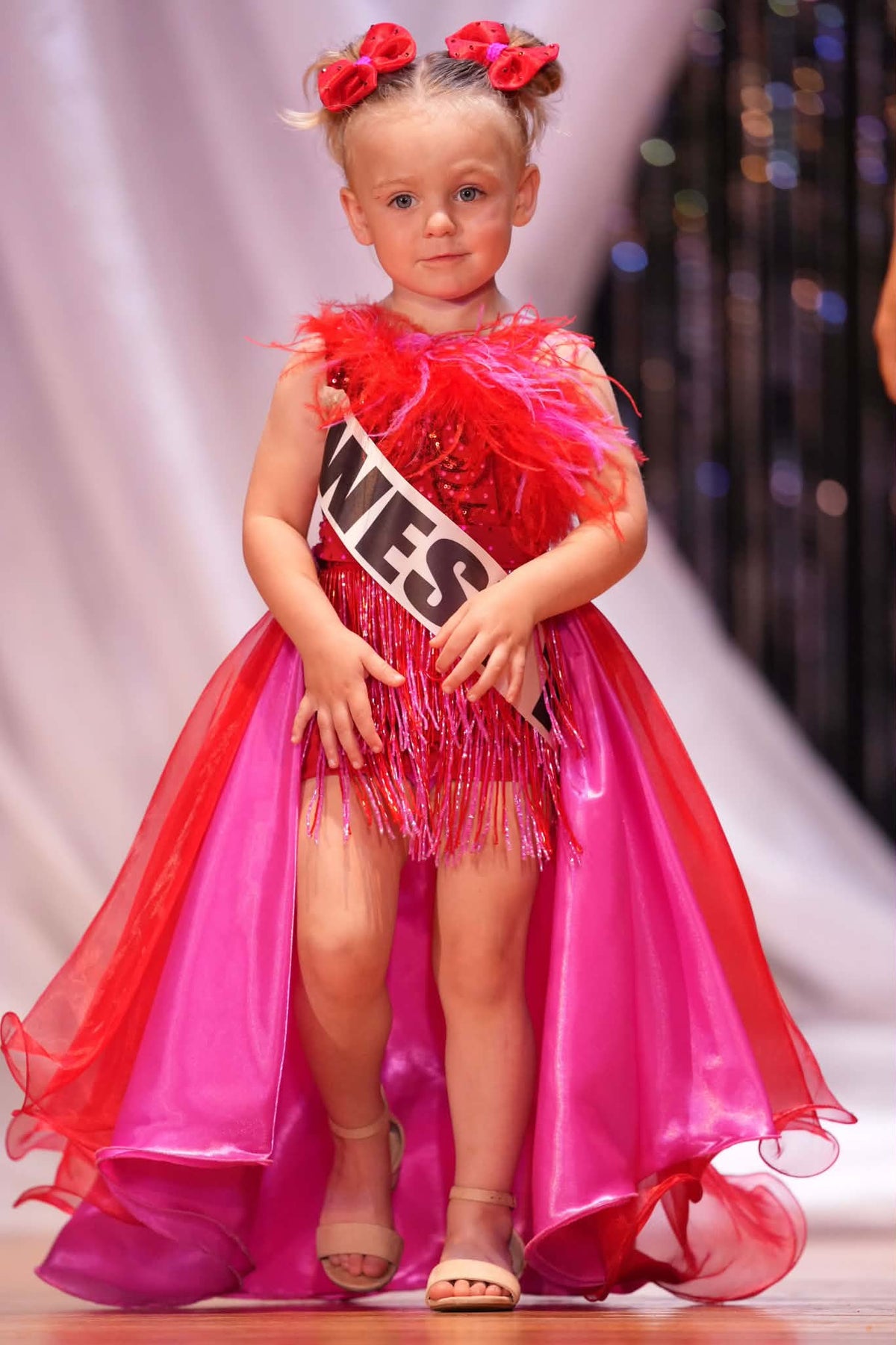 18/3 Red Red Beaded Fun Fashion by Parisian Bridal