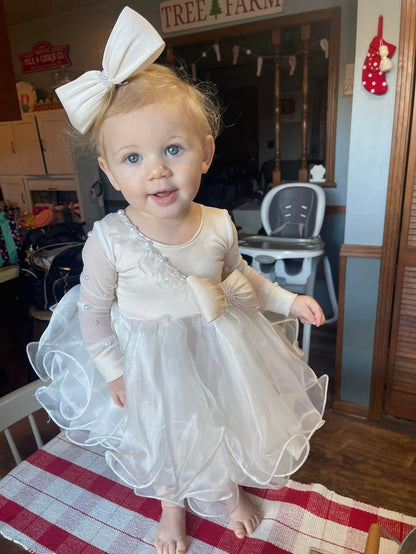 *9-18 Months - White Ember Glitz