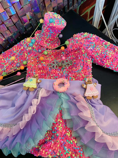 18/3 Candyland OOC - Parisian Bridal and Costumes pink and purple