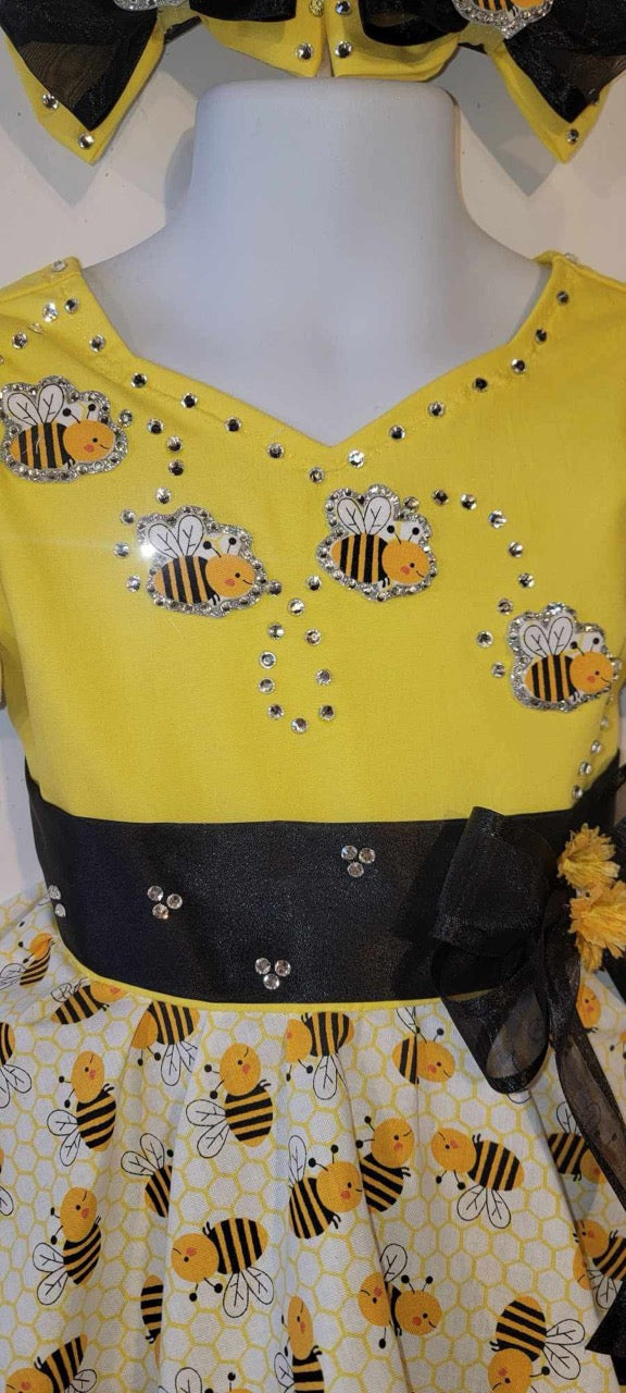 3/4 T Busy as a Bee in Yellow and Black