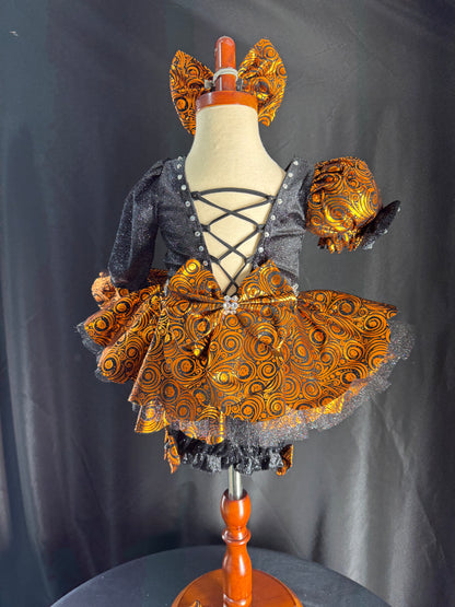 2T-4T Pumpkin Patch Dress