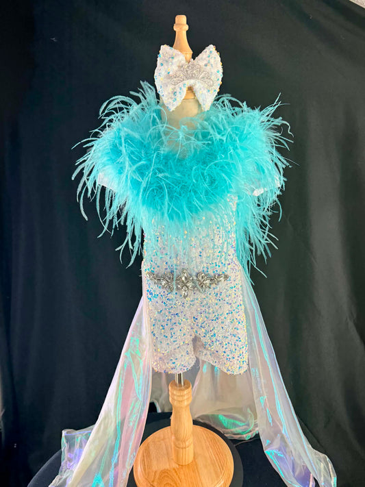 4/6 Turquoise Feather FF