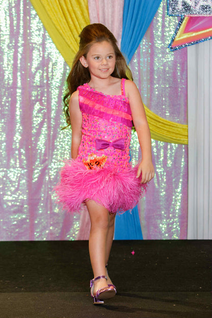 4/6 Miss Elegance Pink and Purple by Parisian Bridal